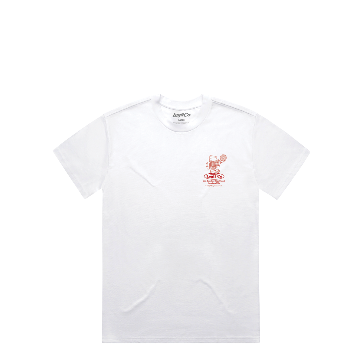 Camden Records T-Shirt in White