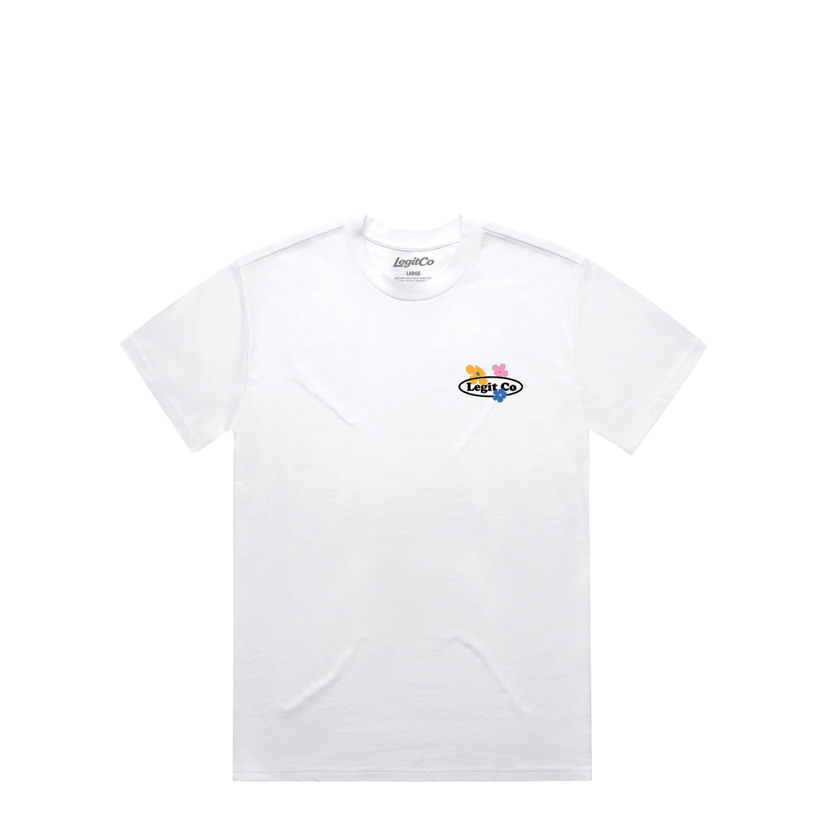 Flower Market T-Shirt in White