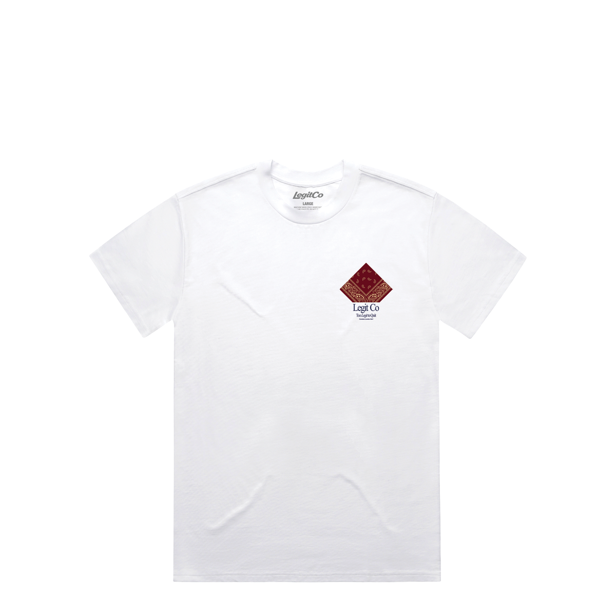 Bandana T-Shirt in White