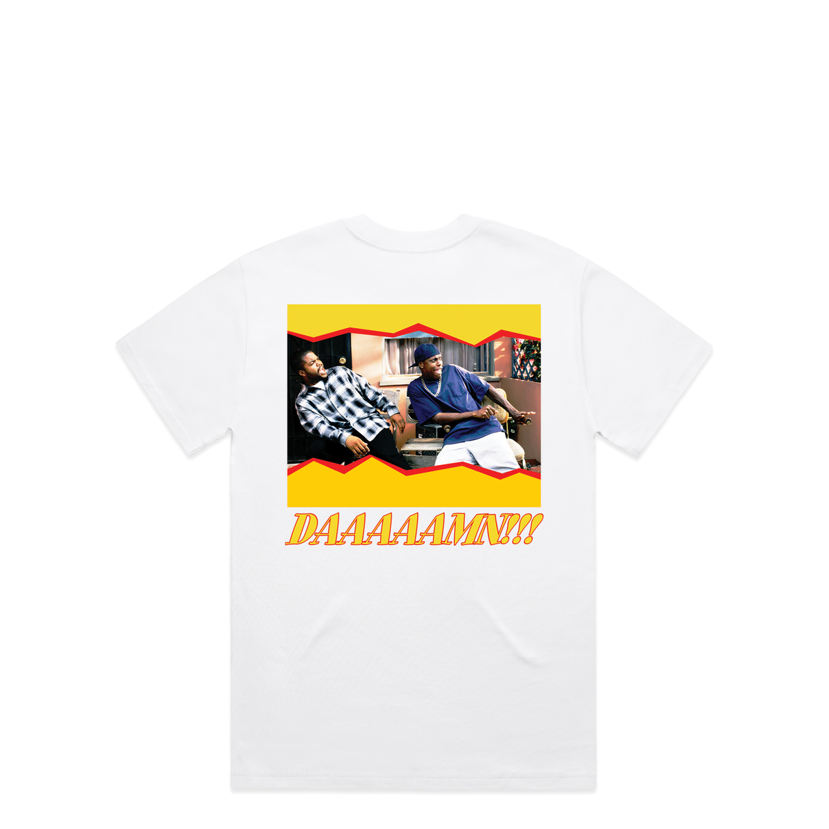 Damn T-Shirt in White, alternate view