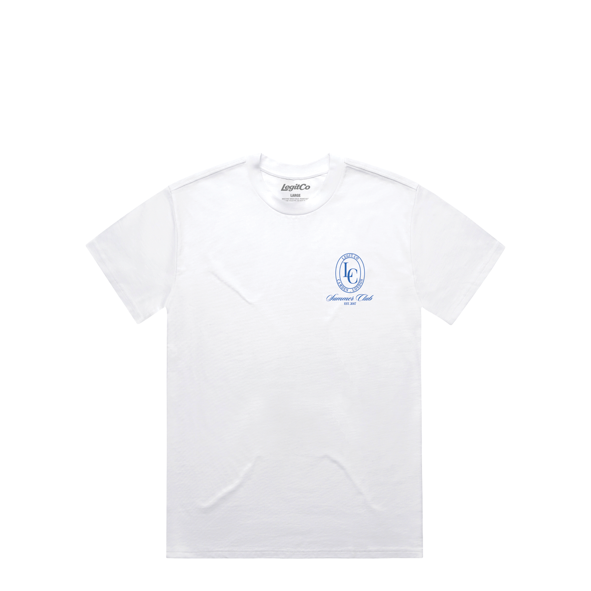 Summer Club T-Shirt in White