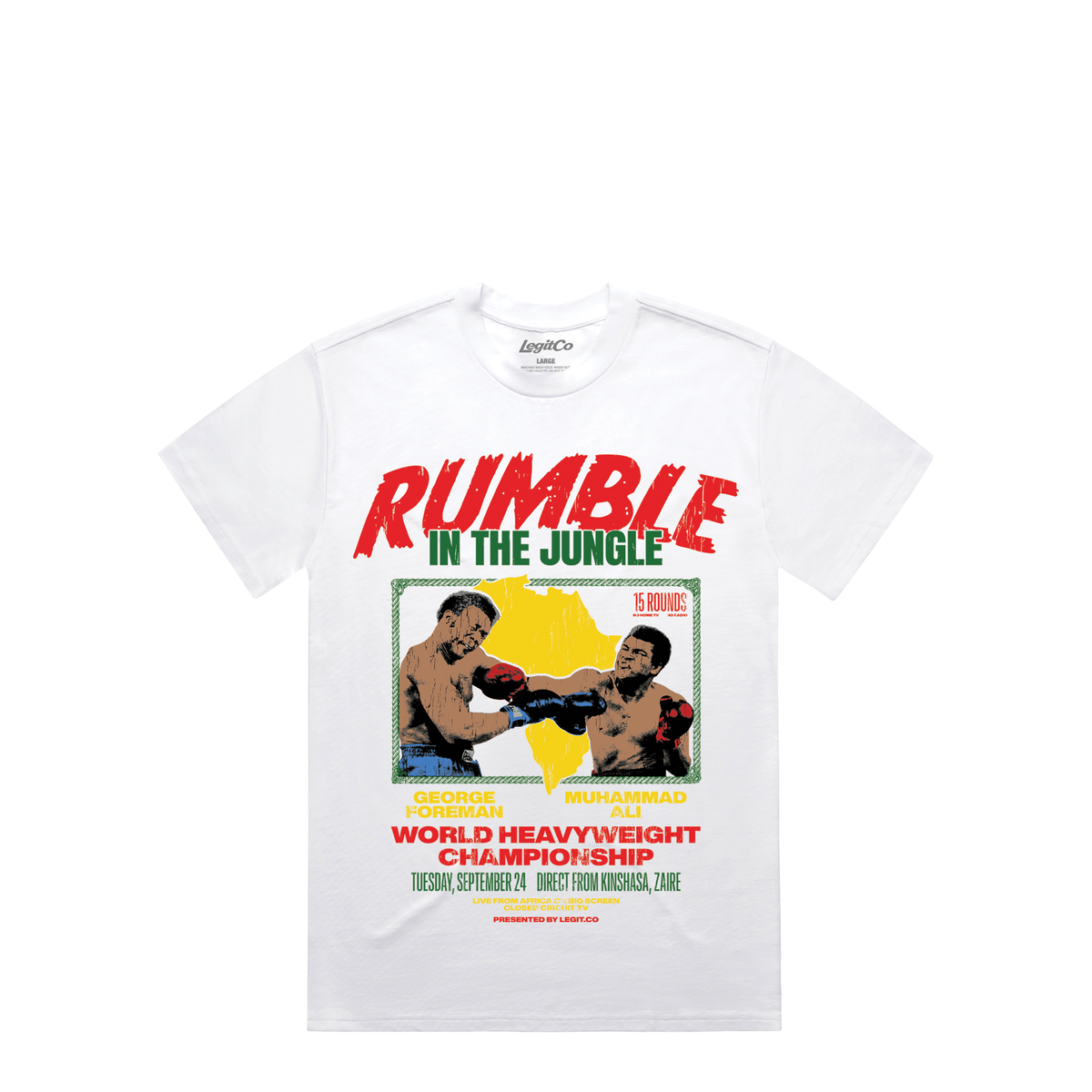 Rumble T-Shirt in White
