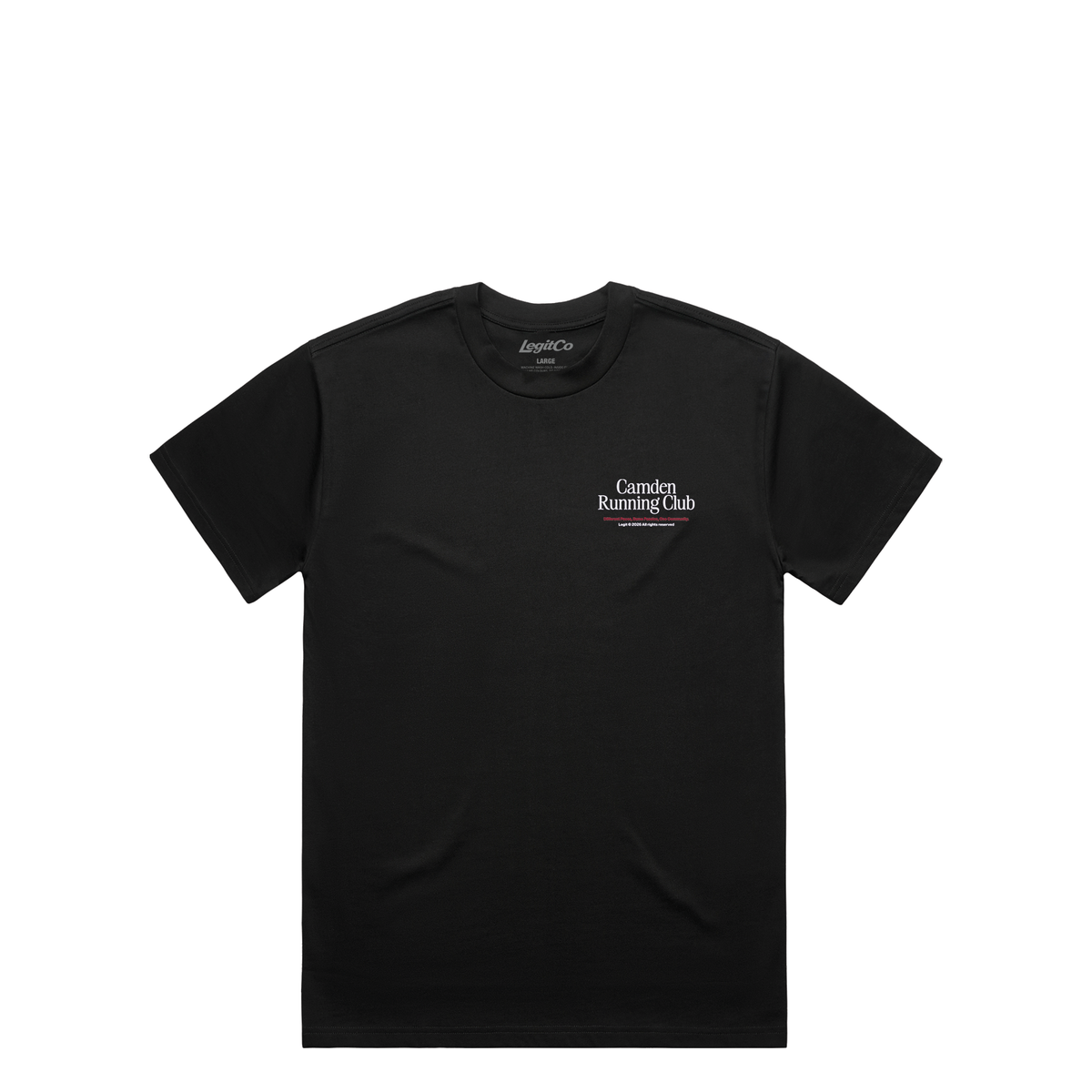 Running Club T-Shirt in Black