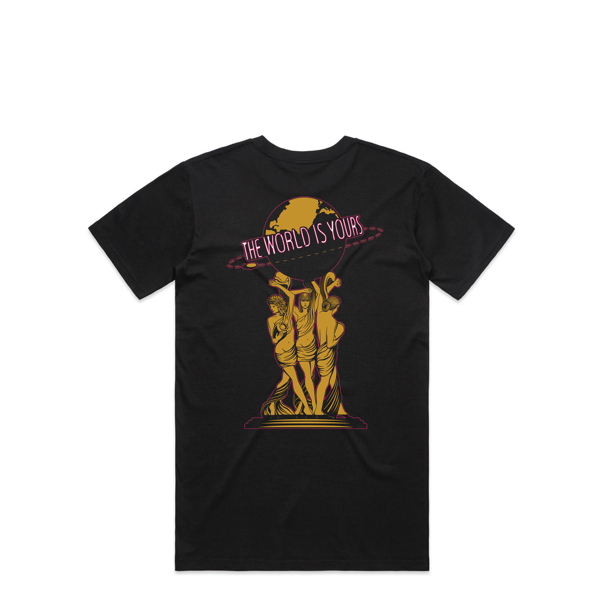 The World Is Yours T-Shirt in Black