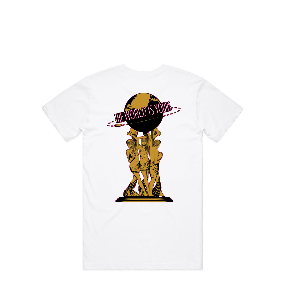 The World Is Yours T-Shirt in White