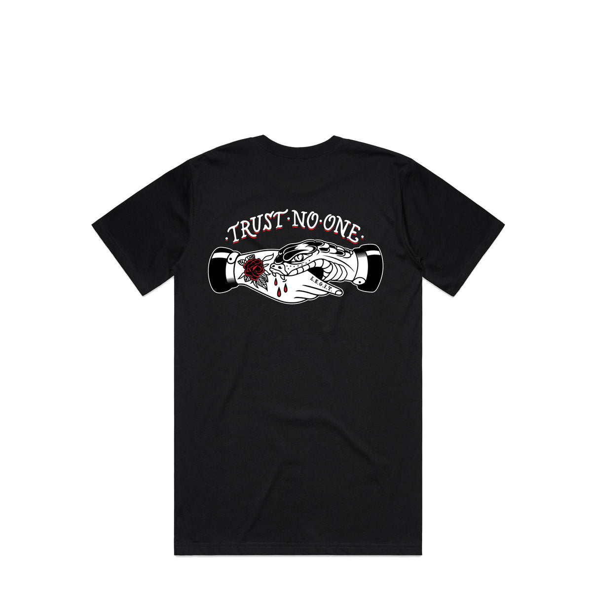 Trust No One T-Shirt in Black